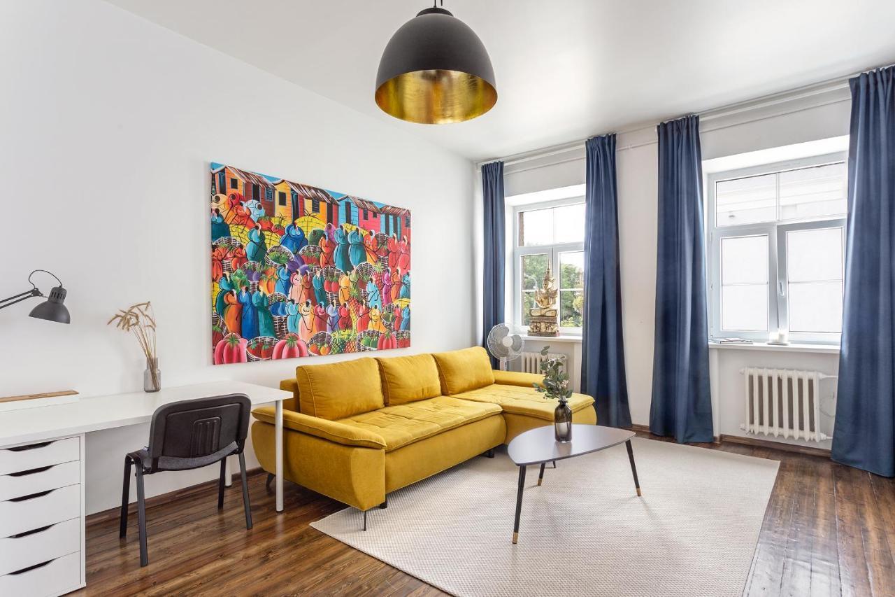 New Quiet Cozy City Center Apartment VNO Kültér fotó