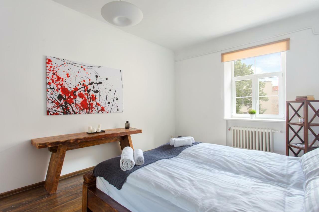 New Quiet Cozy City Center Apartment VNO Kültér fotó