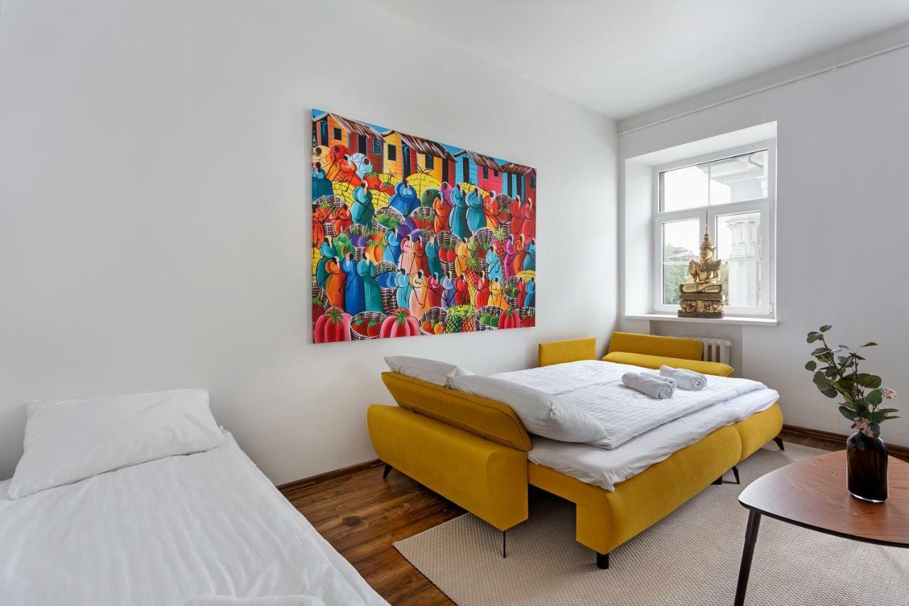 New Quiet Cozy City Center Apartment VNO Kültér fotó